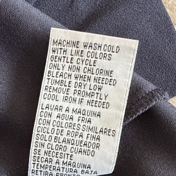 Super Cute, Prim Not Proper Navy Blue Dress w/ Gold Buttons 6 ❤️ - Picture 7 of 7